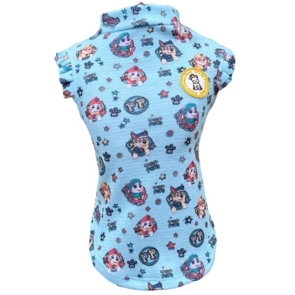 Regata Patrulha Canina Azul Fem