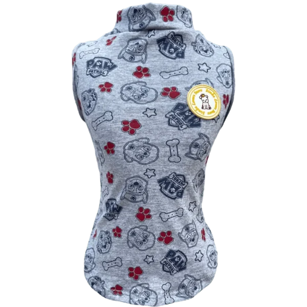 Regata Patrulha Canina Cinza Masc