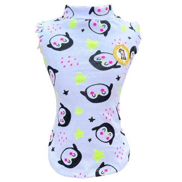 Regata Pinguim Neon Fem