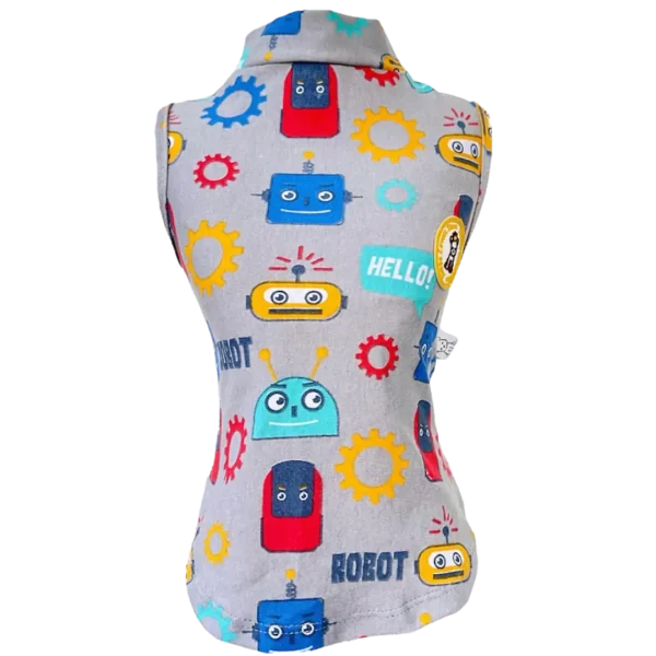 Regata Robô Cinza Masc