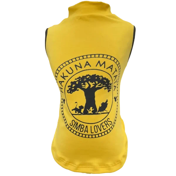 Regata UV Hakuna Matata Amarela Masc