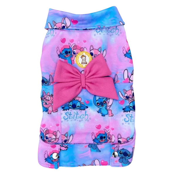 Jaqueta Moletom Stitch Fem