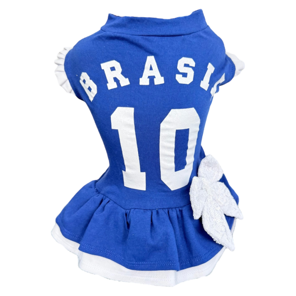 Vestido Brasil Azul