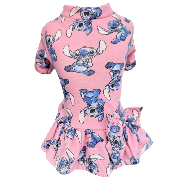 Vestido Stitch Rosa
