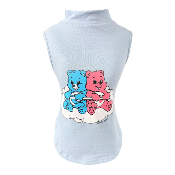 Regata Ursinhos Carinhosos Azul Forte Masc