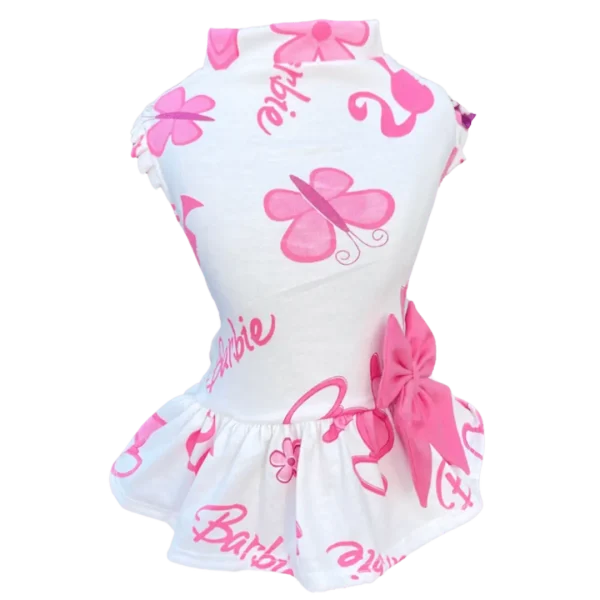 Vestido Barbie Butterfly s/ Manga