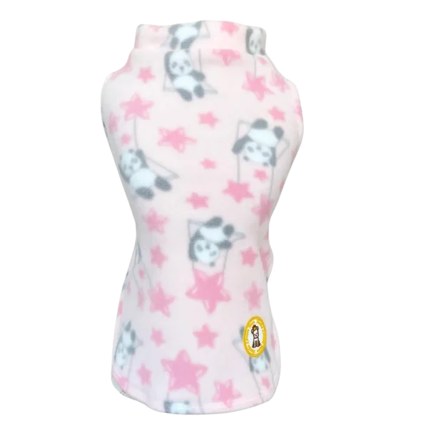 Colete Soft Panda Rosa Bebê