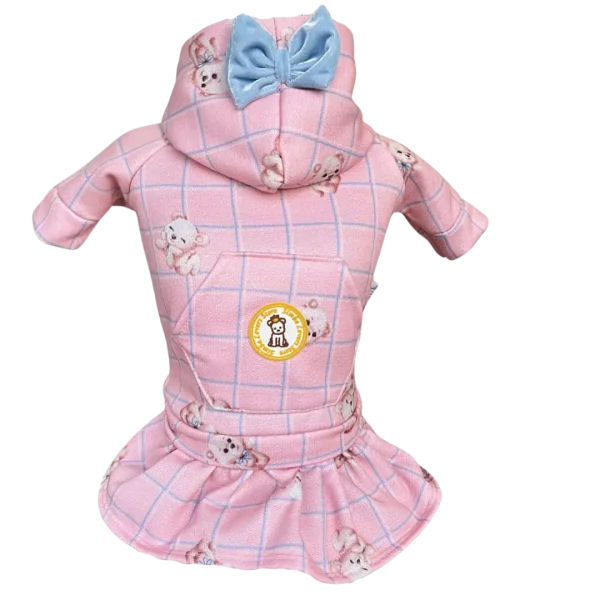 Conjunto Esporte Moletom Ursinhos Xadrez