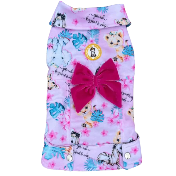 Jaqueta Bichinhos Rosa Fem