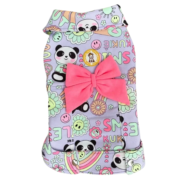 Jaqueta Moletom Panda Neon Fem