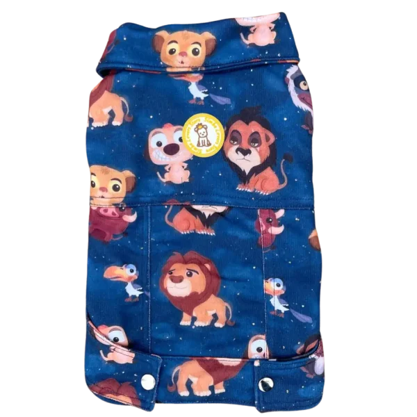 Jaqueta Moletom Rei Leão Marinho Masc