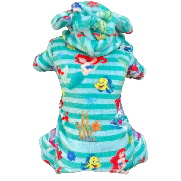 Pijama Fleece A Pequena Sereia