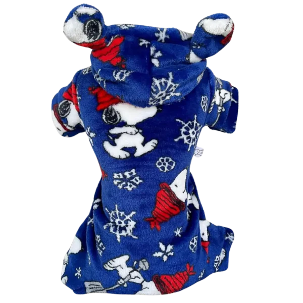 Pijama Fleece Snoopy Royal