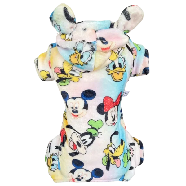 Pijama Fleece Turma do Mickey