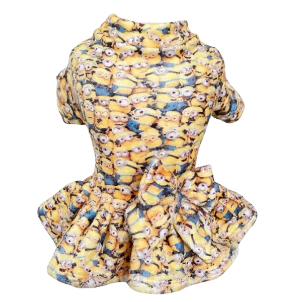 Vestido Fleece Minions