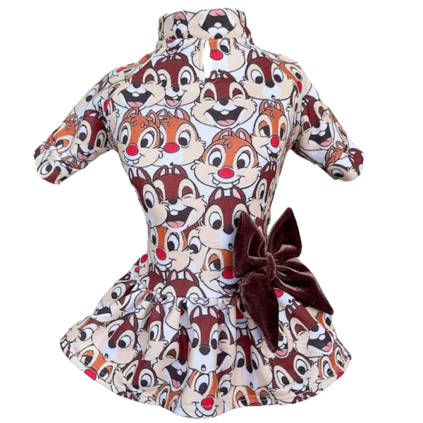 Vestido Moletom Tico e Teco