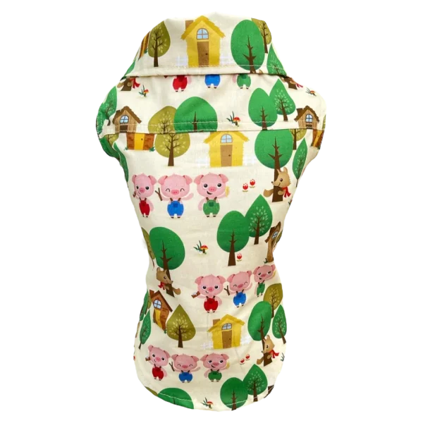 Camisa Regata 3 Porquinhos Masc