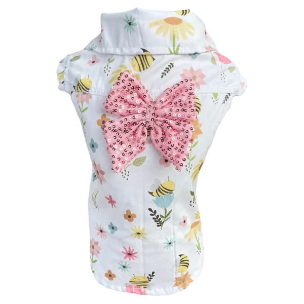 Camisa Regata Abelhinhas Fem