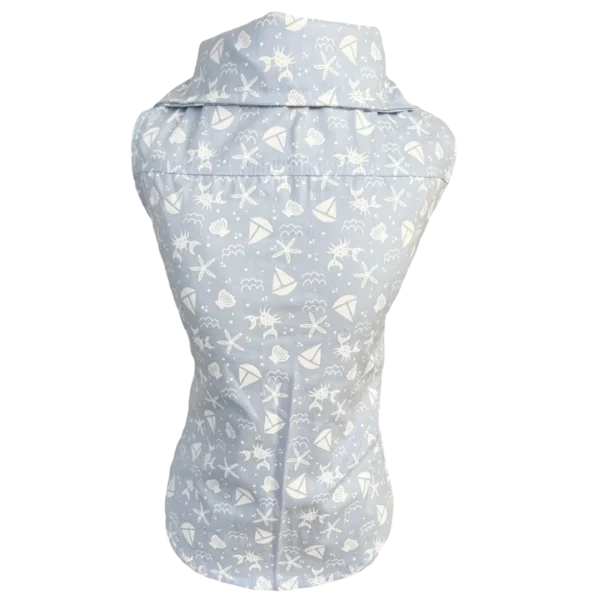 Camisa Regata  Barquinho Azul Masc