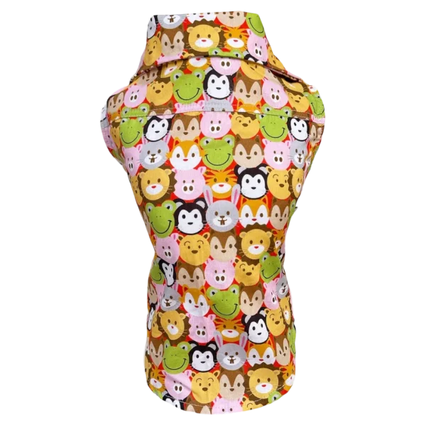 Camisa Regata Bichinhos Coloridos Masc