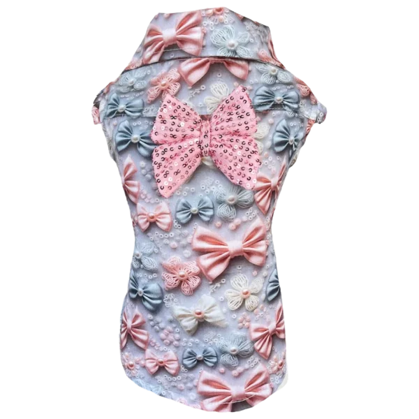 Camisa Regata Laços Fem