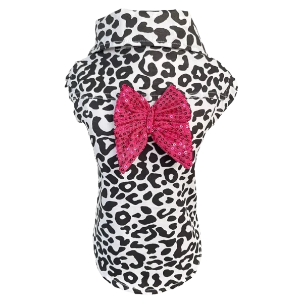 Camisa Regata Oncinha Preta Fem