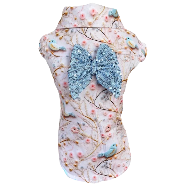 Camisa Regata Passarinhos Fem