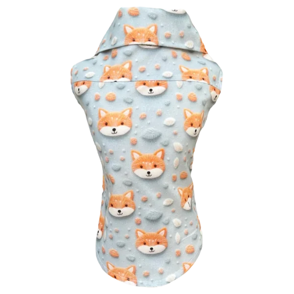 Camisa Regata Raposinha Azul Masc