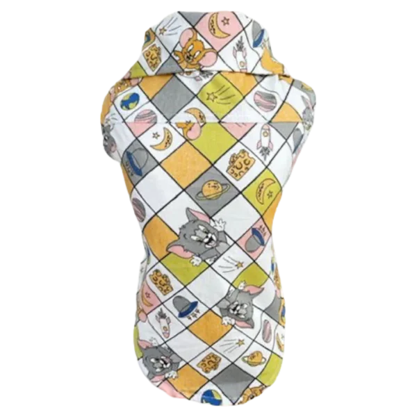 Camisa Regata Tom e Jerry Cinza Masc