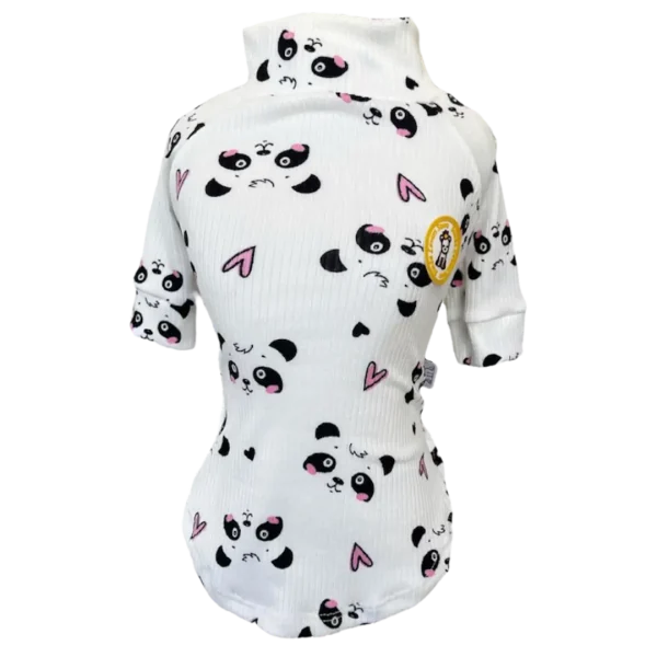 Camiseta Canelada Panda Off