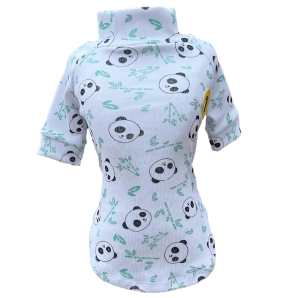 Camiseta Canelada Ribana Panda