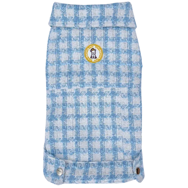 Jaqueta Tweed Azul Bebê Masc