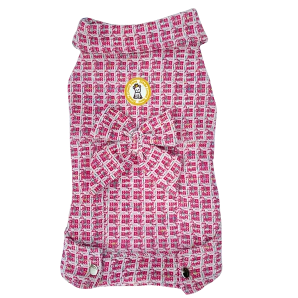 Jaqueta Tweed Pink