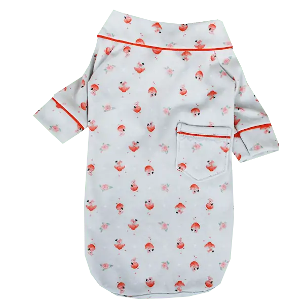 Pijama 2 Patas Flamingo