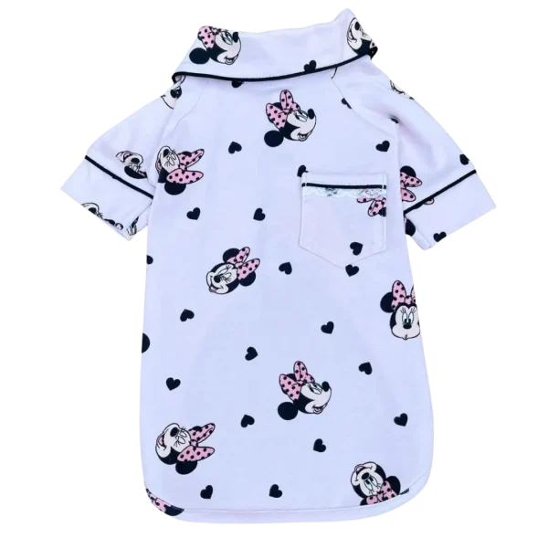 Pijama 2 Patas Minnie Coração