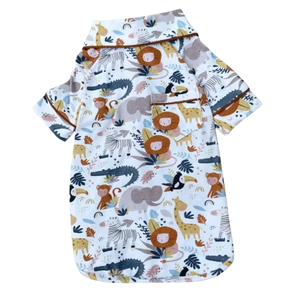 Pijama 2 Patas Safari Branco