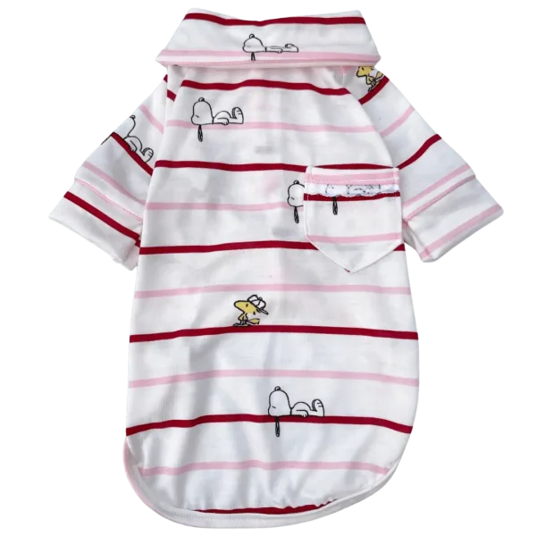 Pijama 2 Patas Snoopy Listras