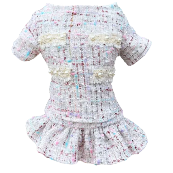 Vestido Tweed Colorido 2