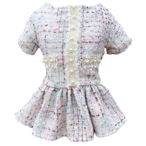 Vestido Tweed Colorido 1