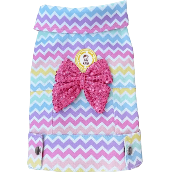 Jaqueta Cropped Chevron