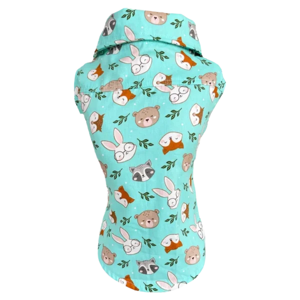 Camisa Regata Bichinhos Verde Masc