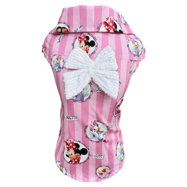 Camisa Regata Minnie Listrada Fem