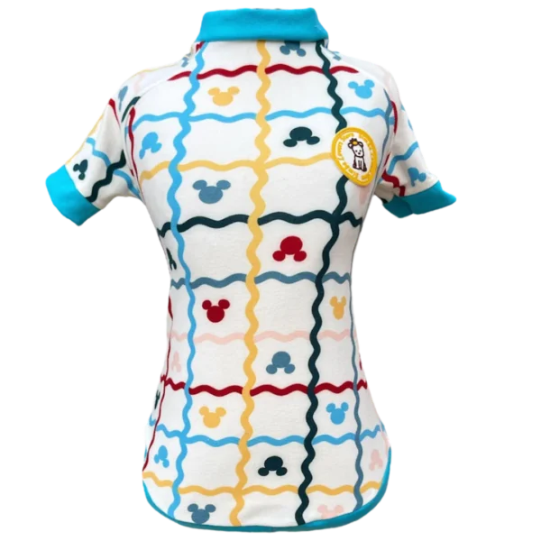 Camiseta Mickey Xadrez