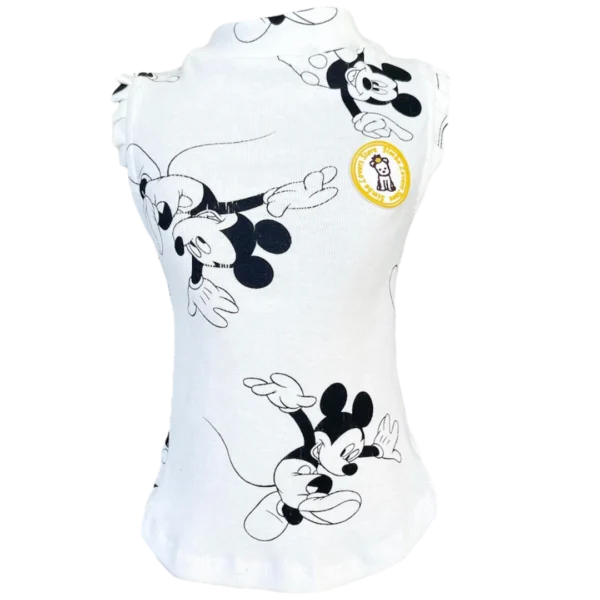 Regata Canelada Ribana Mickey Off Fem