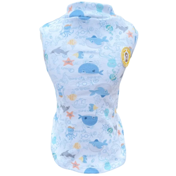 Regata Fundo do Mar Azul Masc