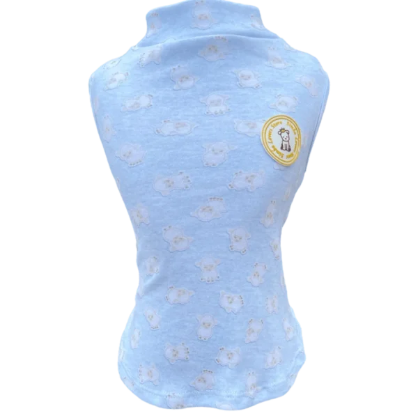 Regata Ovelhinha Azul Masc