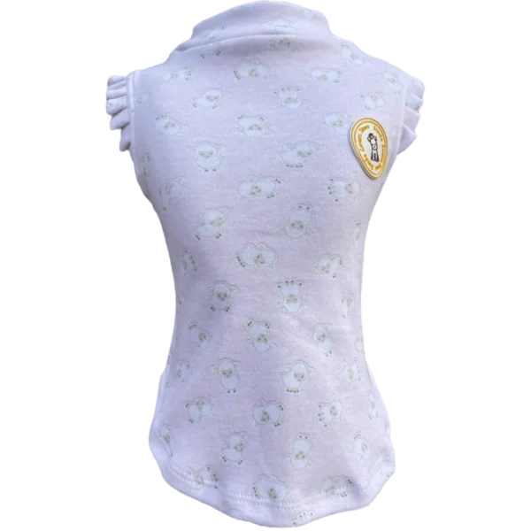 Regata Ovelhinha Rosa Fem