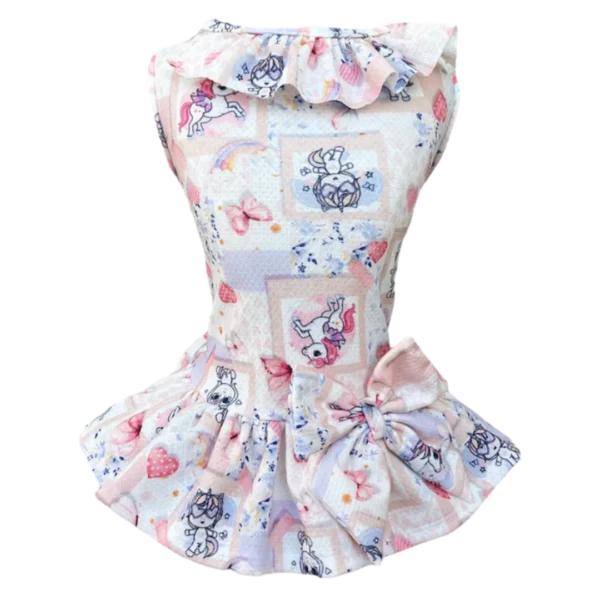 Vestido Laço Unicórnio