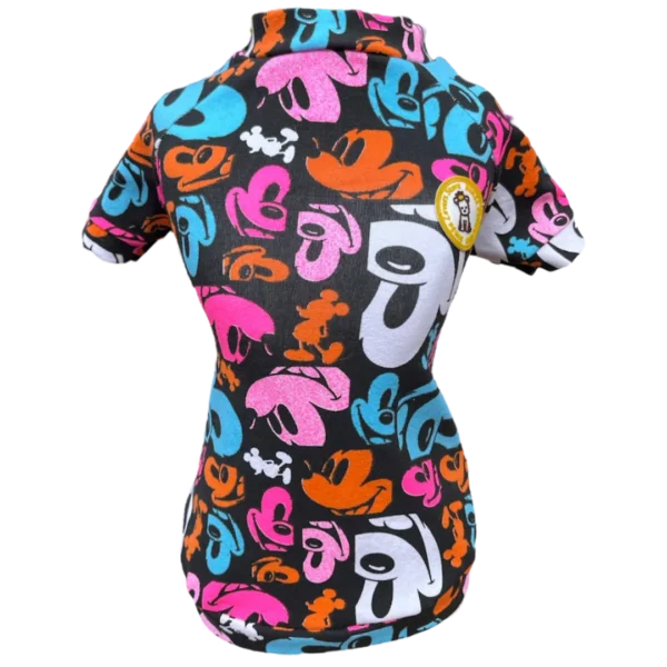 Camiseta Mickey Neon