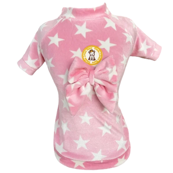 Camiseta Plush Estrela Rosa